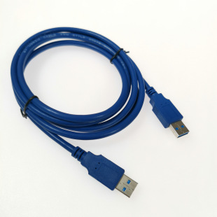 Dual Usb3.0 a Male All-Copper High-Quality Computer a Male to a Male Data Cable USB Male to Male Extension Cable