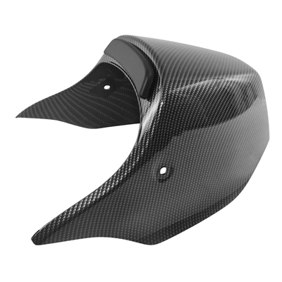 Motorcycle front windshield, Cover, Headlight Cover, Wind - rear-tail-cover-carbon-colorwater-transfer-printing