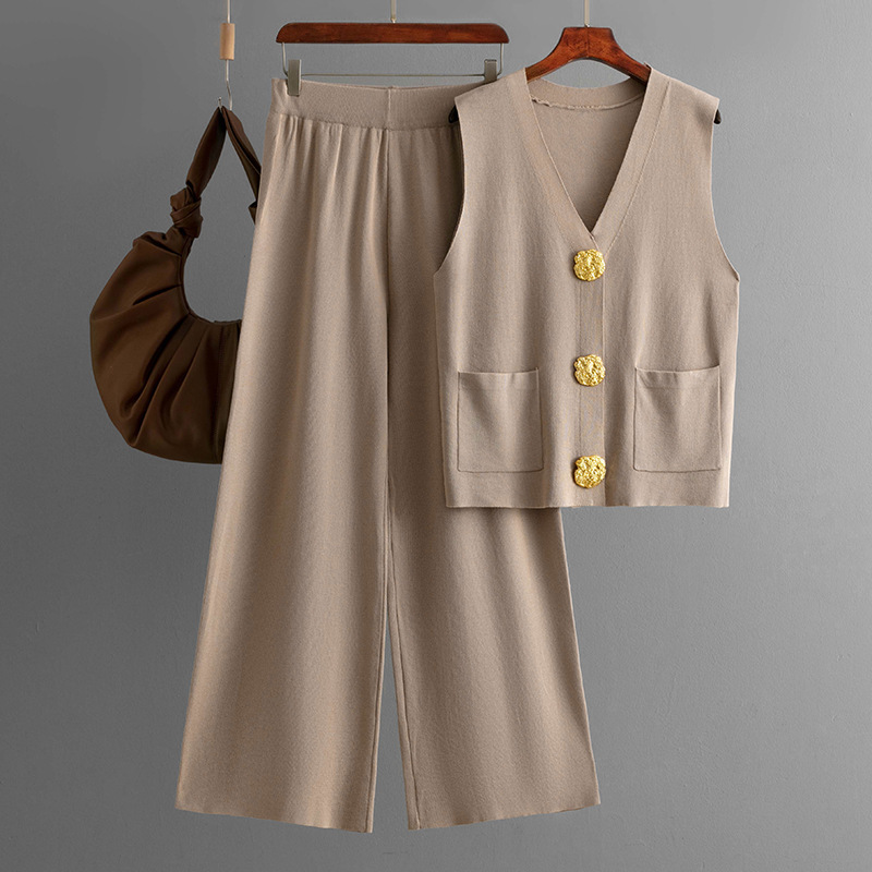 564g Weight Sleeveless Sleeve Length Viscose fiber Fabric Type Pant Co-ord Set Sets Type 2 Pieces Set Quantity Casual, Daily Occasion V Neck Neckline Slim Fit Type Solid Color Pattern Summer, Spring Season Women's Gender Simple Style, Classic Style Style Casual Daily Women's Simple Style Classic Style Solid Color Viscose Fiber Pant Co-ord Set Pants Sets 5