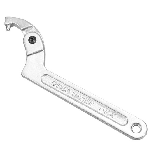 Activity crescent wrench motorcycle shock absorber adjustment tool drain water meter cover round nut hook wrench