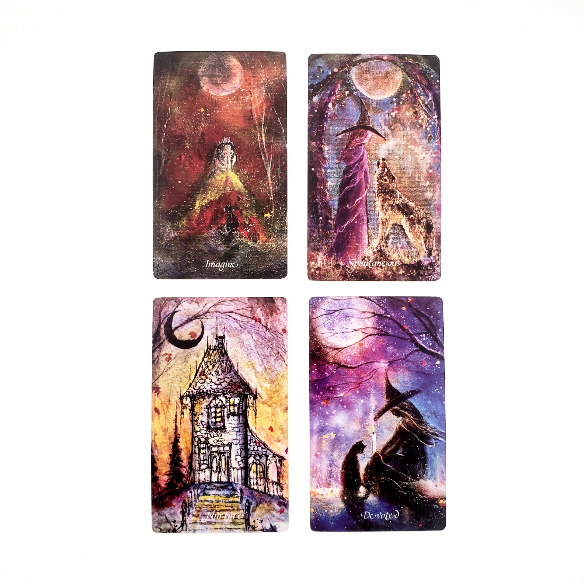 Juego de cartas oráculo earthly souls spirits para fiestas_voghion.com