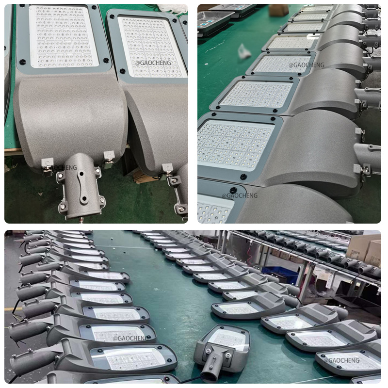 Ingeniería rural solar lámpara de calle LED hogar al aire libre patio lámpara de pared solar portalámparas carretera poste de la lámpara al por mayor