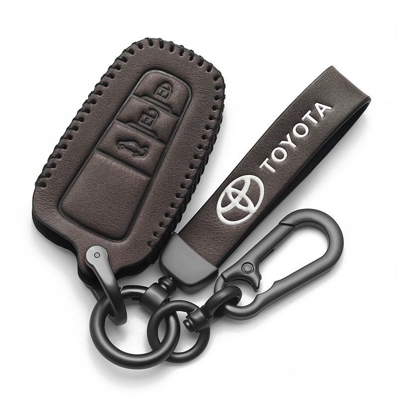 Сумка для автомобильных ключей подходит для Toyota Camry Yize Prado Corolla Ralink Rongfang Asia Dragon Crazy Horse Leather