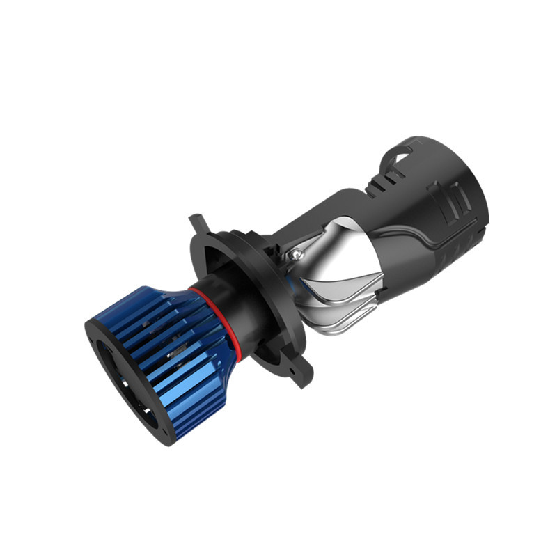 Nueva lente de doble luz de alta potencia M01S H4 LED para automóviles y motocicletas 60W en uno