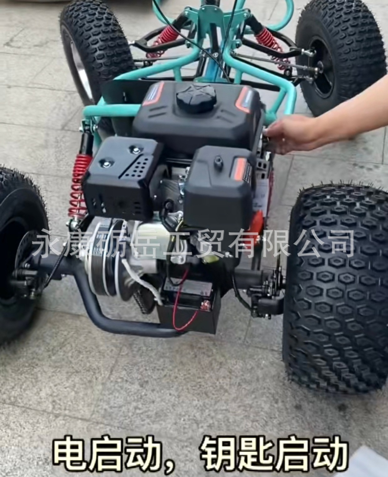 Transfronterizos de venta caliente de cuatro tiempos motocross-country go-kart amazon motor de combustible motocross-country go-kart adulto todo terreno