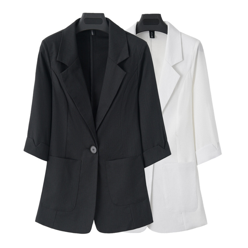 Thin summer classic suit jacket for leisure