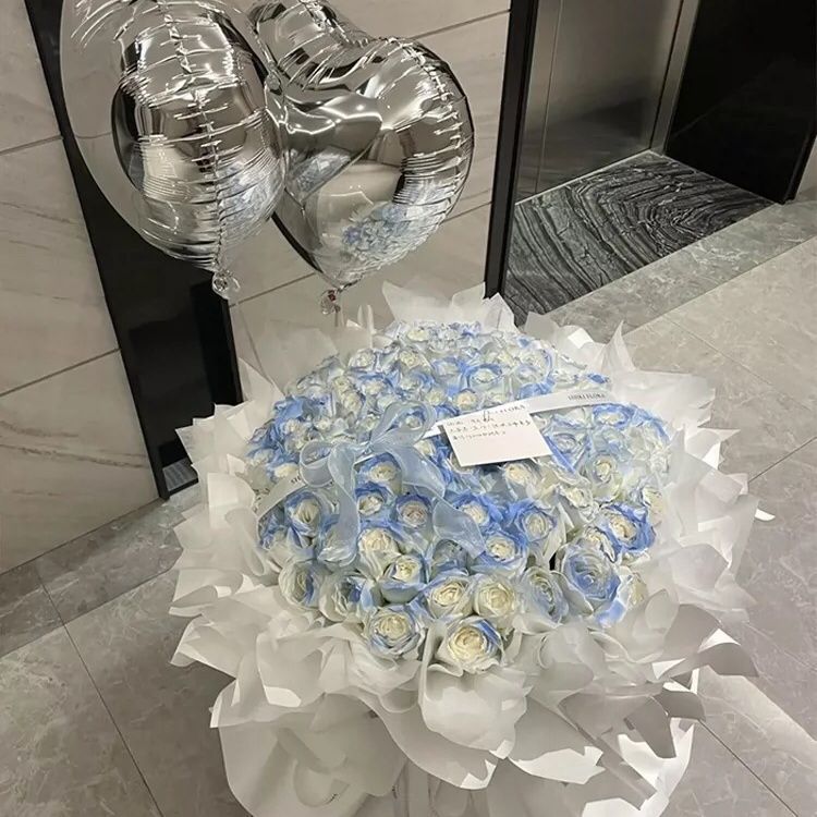 【집의 키스】장미 99송이