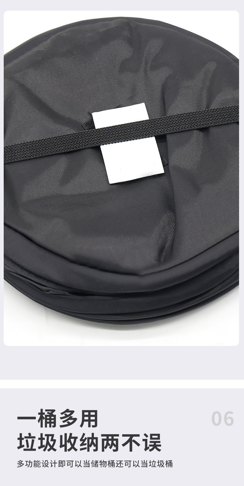 Car Multi-function Trash Can Car Storage Barrel Spiral Barrel Folding Trash Can Car Garbage Storage Barrel