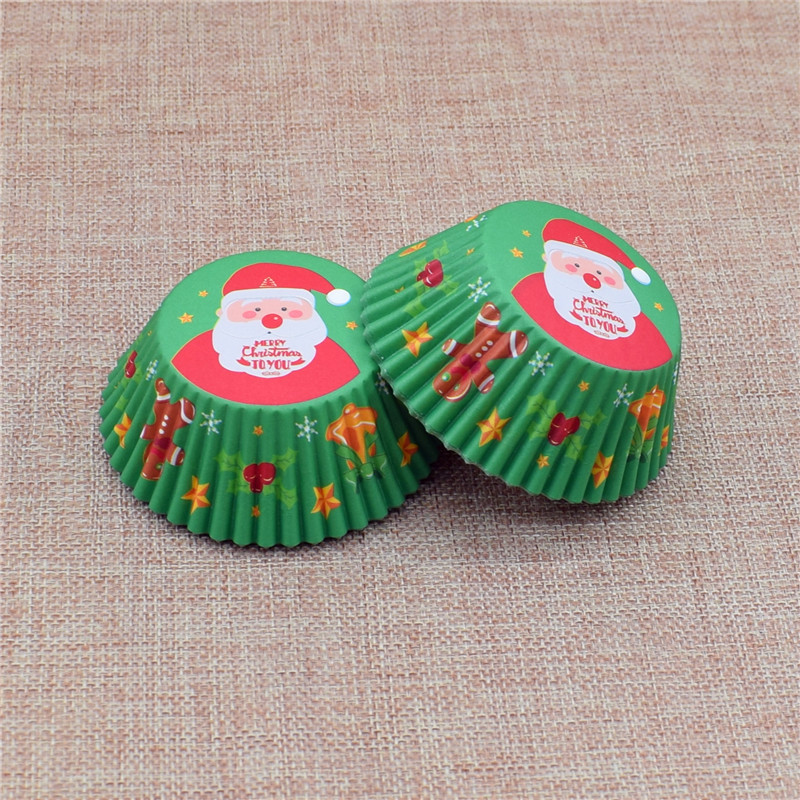 Hot sale pastel de papel a prueba de aceite 100 paquetes de postre de alto rendimiento pastel de nieve niang base de papel de horneado tazas