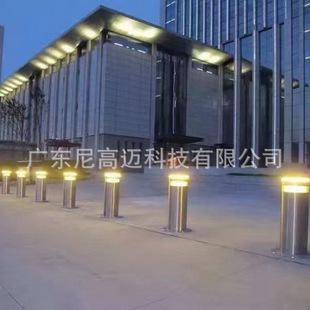 Hangzhou Cinema Electric Telescopic Anti-collision Column Intelligent Remote Control Car Blocking Pile Factory Reservoir Gate Anti-storm Protection Column