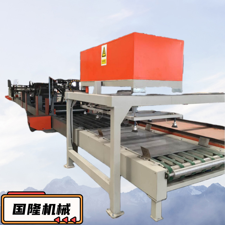 A1级防火珍珠岩外墙保温板设备 外墙保温装饰板生产线 国隆机械