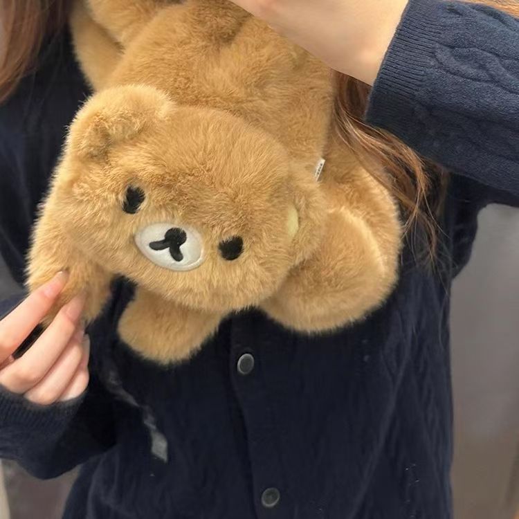 Bufanda Cuello de Felpa Térmico de Lana Térmico para Invierno