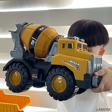 超大号挖掘机惯性工程车搅拌车儿童男孩挖沙玩具地摊一件代发包邮