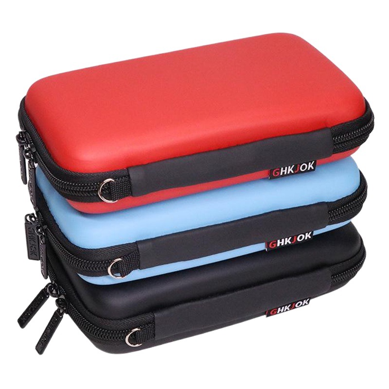 En stock bolsa de máquina de juego PSP EVA paquete de energía de disco duro móvil U disco U escudo cable de datos accesorios digitales bolsa de almacenamiento