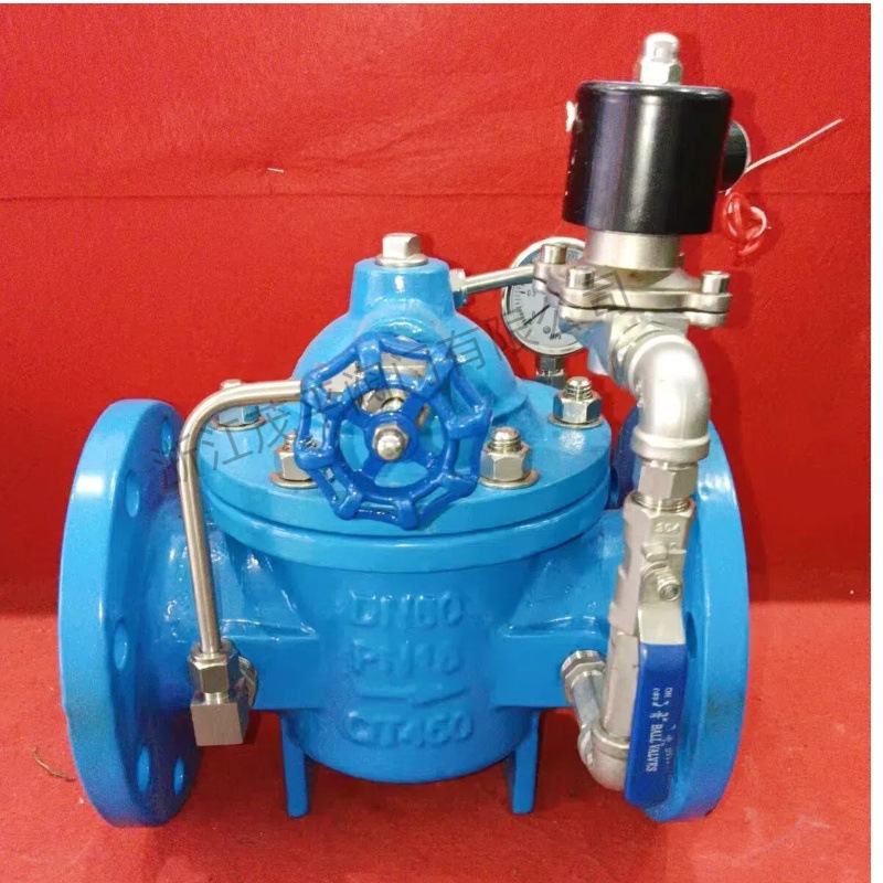 铸钢高压600X-64C水力电动控制阀厂家直销支持定制耐高压防腐蚀