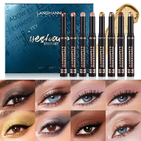 Langmanni's New Product Is Exclusively for Cross-Border Eyeshadow Sticks Are Waterproof, Long-Lasting, Smudged and Discoloration