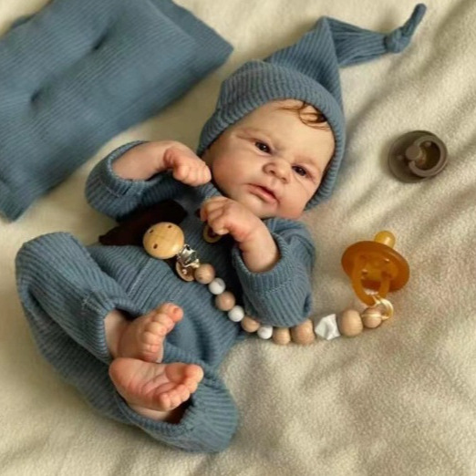 50 cm simulated reborn doll Reborn doll children's play house toy…