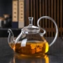 过滤功夫耐热玻璃茶壶