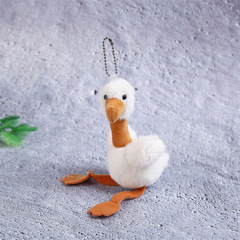 Plush toy doll cute soft swan new backpack women's bag pendant pendant gift keychain