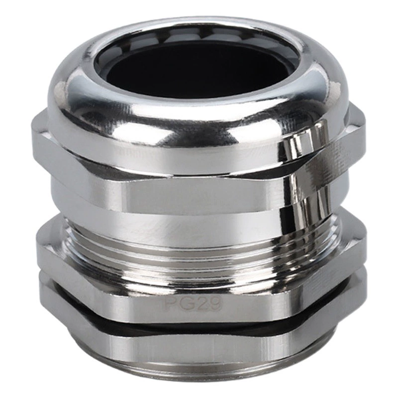 Медно-никелированная герметичная фиксирующая головка кабеля Glen M12/M20-25 Металлический кабель Водонепроницаемый разъем