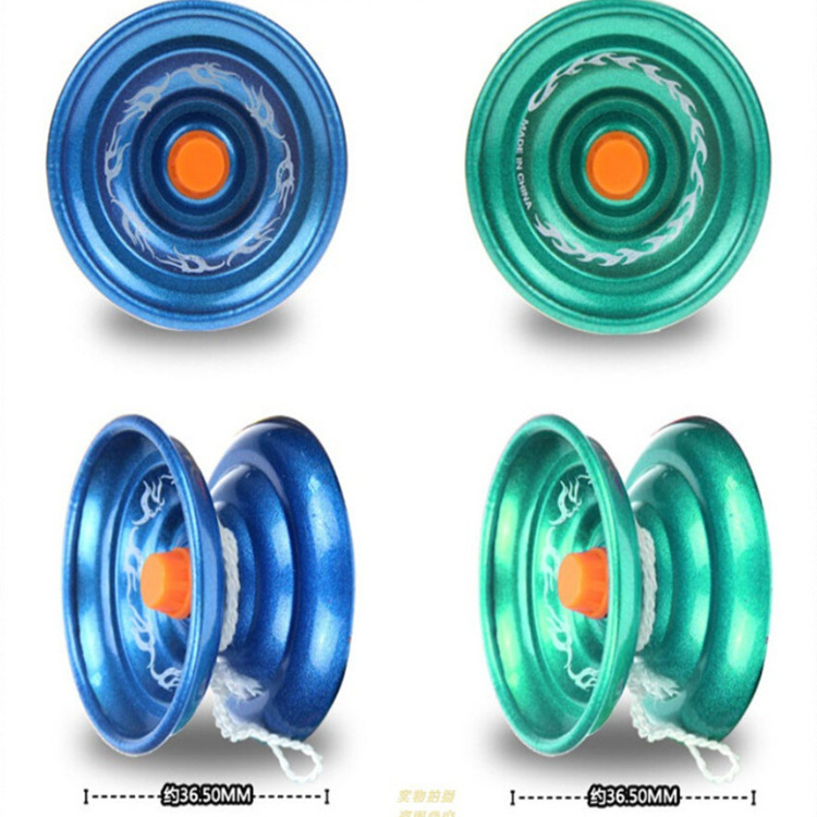 合金yoyo球 男孩爆旋溜溜球 魔术悠悠球儿童礼物批发