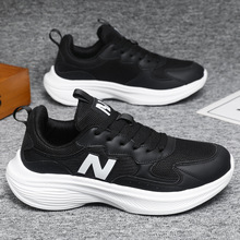 秋季新款休闲运动鞋男女同款冷沾工艺轻便跑步鞋潮流百搭运动单鞋