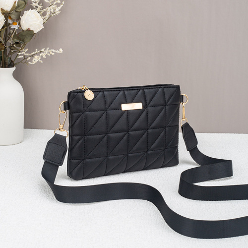 2025 Fresh Fashion Personal Embroidered Envelope Clutch Crossbody Wallet Handbag Mini Mobile Phone Bag