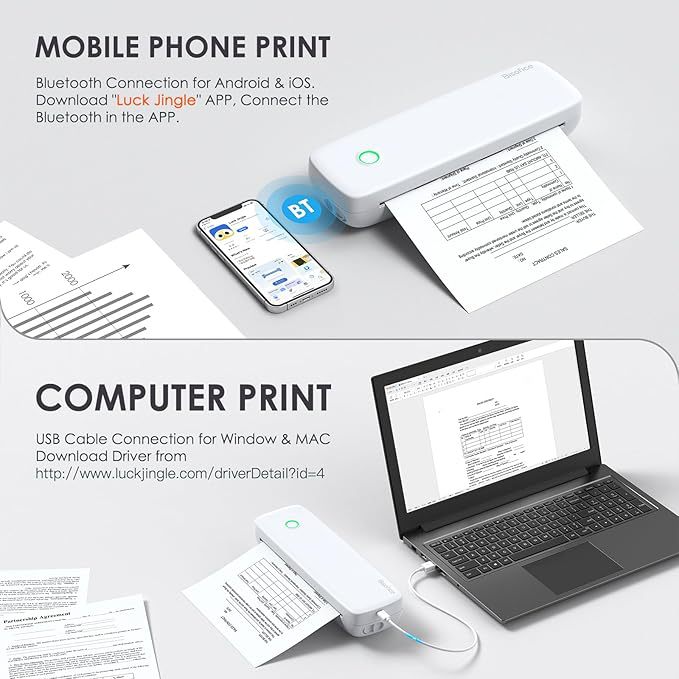Handheld printer, tattoo, bluetooth, (Cross-border trading)