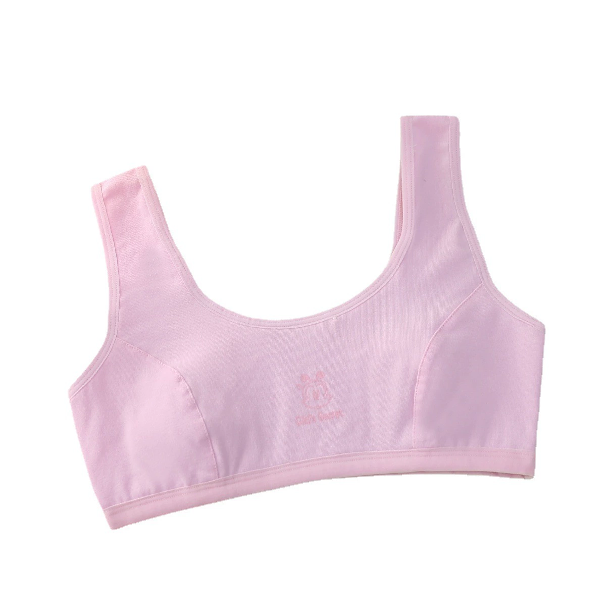 Shockproof underwear, breathable bra top for elementary school students
