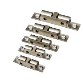 铜碰珠 加厚铜卡式门碰 衣柜橱柜门弹簧碰锁 柜门家具五金配件