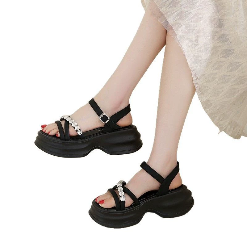 Summer sandals with a strap, for teenagers, 2025 years