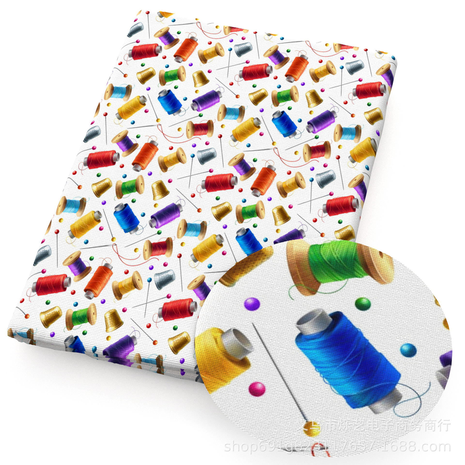 100% cotton, 50*145cm continuous -16