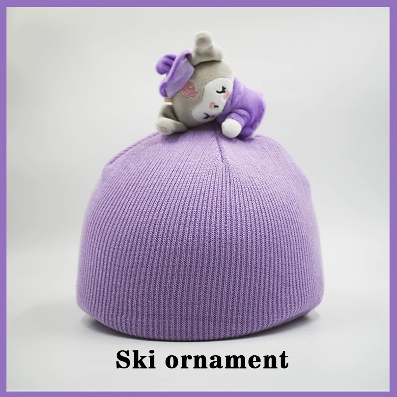 Helmet Cover Doll Windproof Winter Ski Helmet Snowboard Warm Hat
