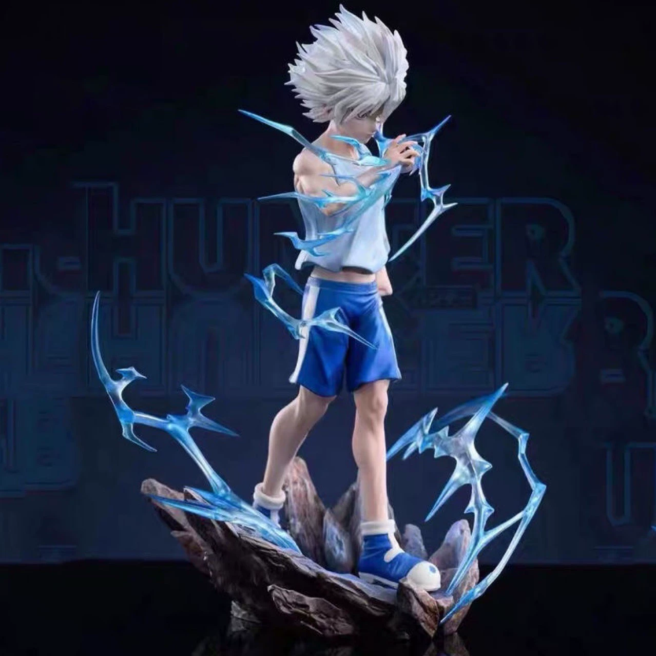 Фигура (Hunter PG) Killua — статуэтка сцен Boxed модель, примерно 23 см