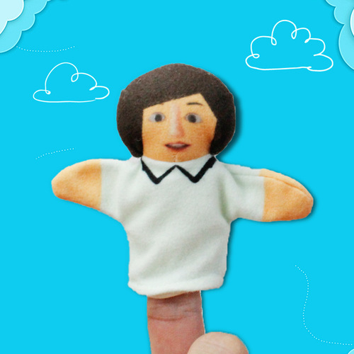Wholesale Family Fingers Puppet, Children's Plush Toy, Early Education Toy, Parent-Child Interactive Storytelling