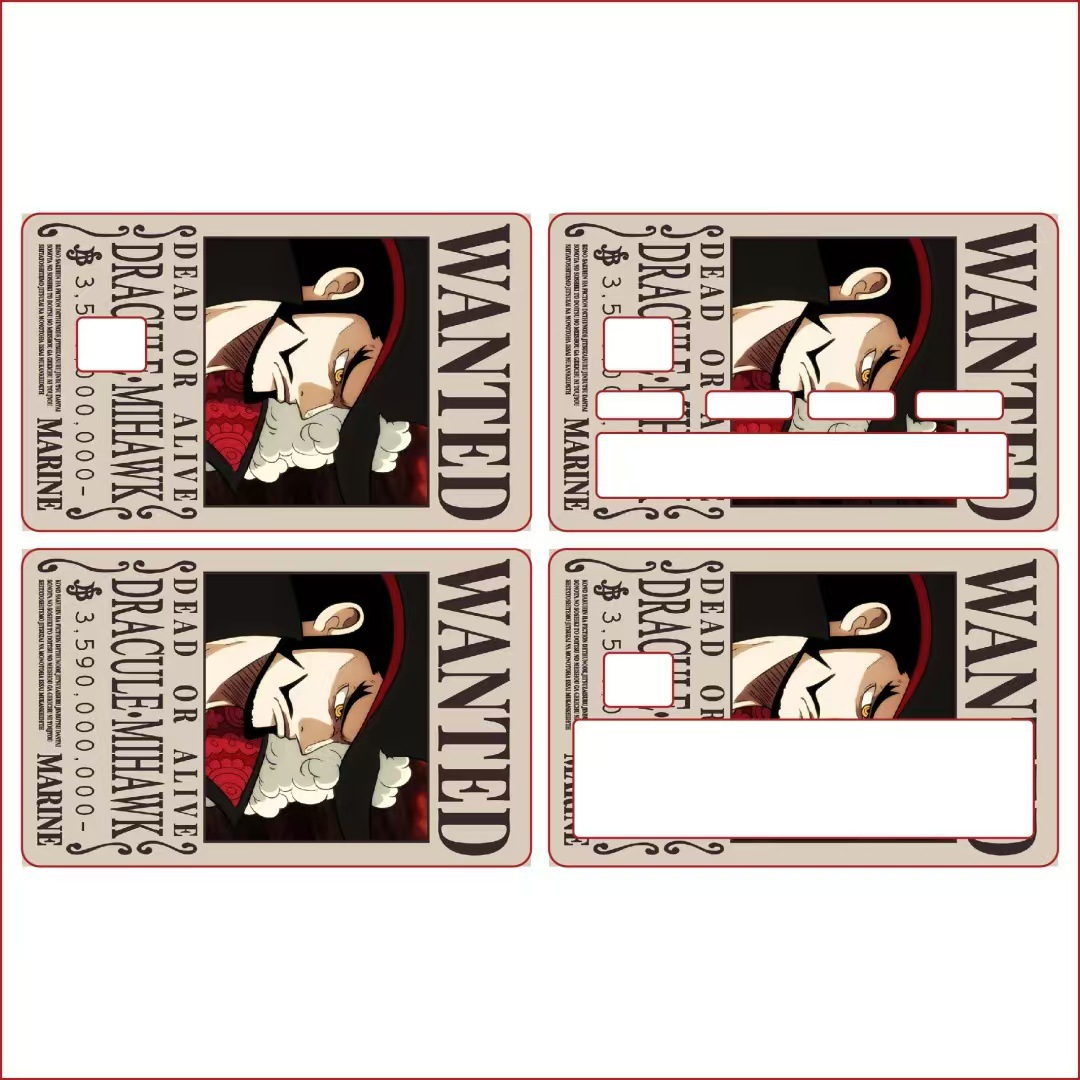 Pegatina Protectora para Tarjeta Bancaria de PVC, Impermeable, para Tarjeta de Crédito image 116