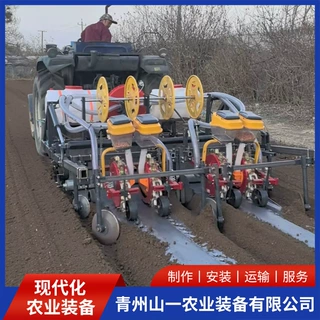 大颗粒小颗粒气吸播种机 农作物播种机农业机械设备操作方便
