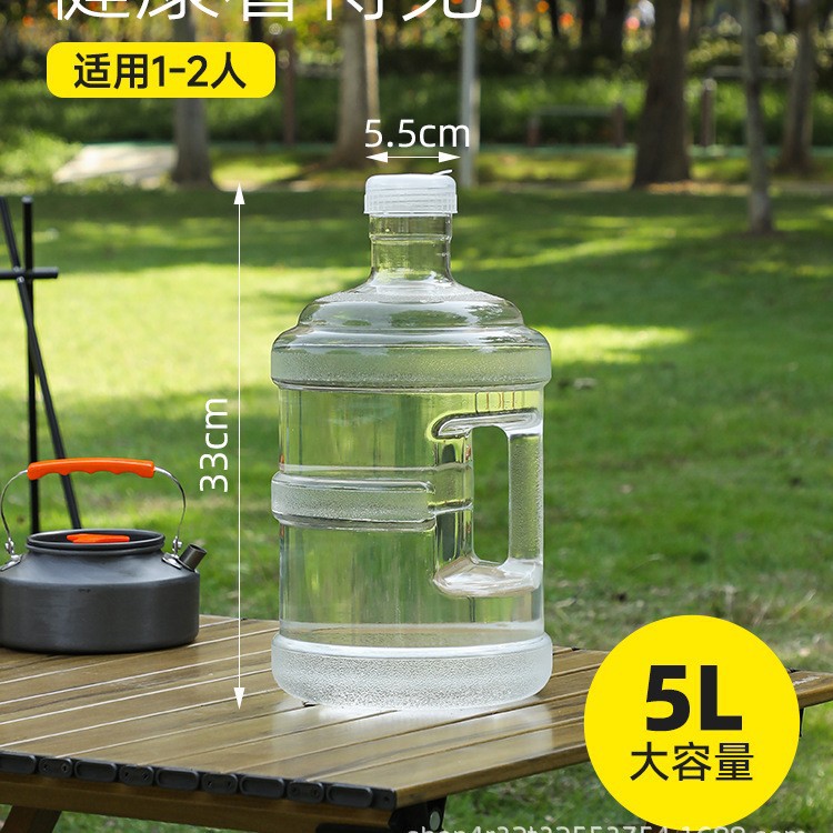 5L 두꺼운 PC통 [투명통]