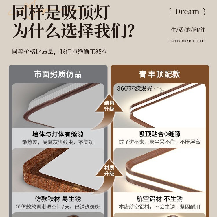 普瑞灯珠吸顶灯客厅大厅主灯中古风极简新中式高级中山灯具家居|undefined