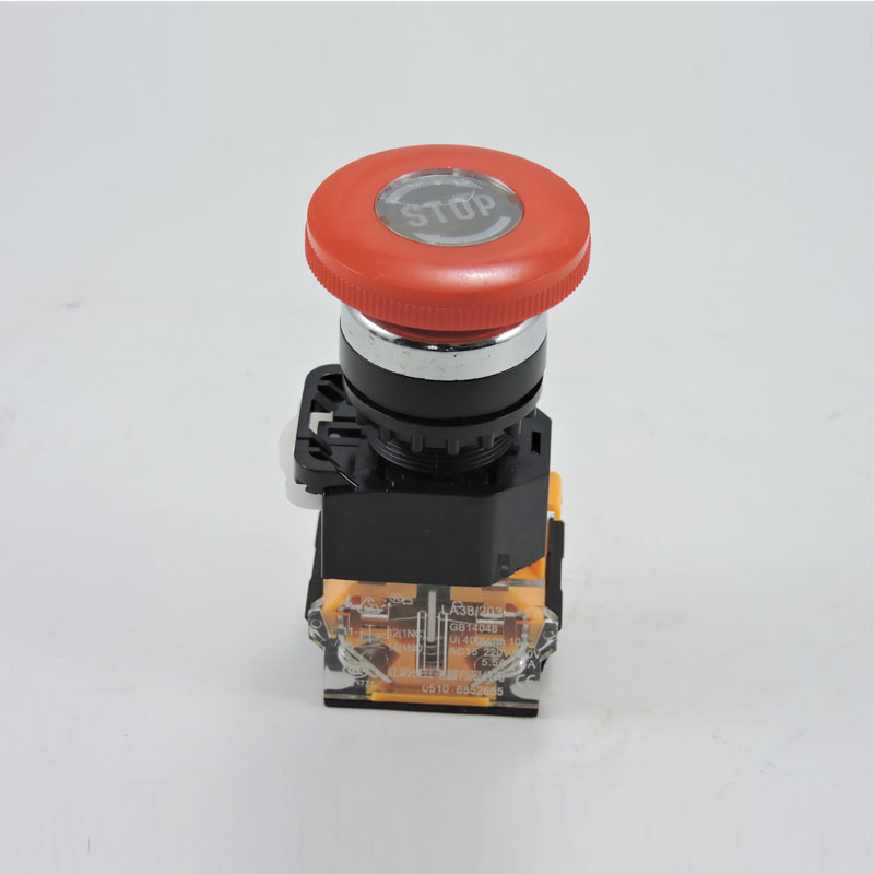 ZHTDQ京豪 22MMSTOP红色紧急急停按钮LAY38-11ZS/LAY37/XB2-BS542