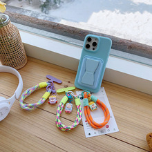 新款?意?机链挂绳简约男女同款?机绳加粗卡通卡?短款?腕绳