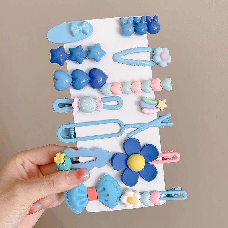 2025 nuevo clip de cabello para niños lindos clip de boca de pato frente clip de frangeo lateral clip de cabello rotos clip de cabello para niñas toque