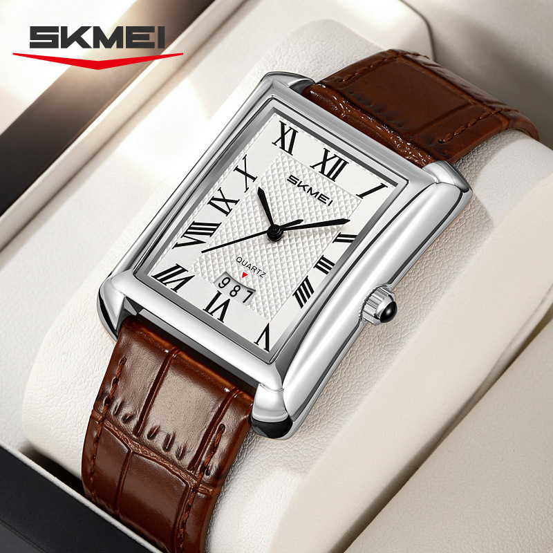 Momento de moda simple reloj de hombre correa reloj de negocios impermeable calendario reloj de cuarzo comercio exterior transfronterizo al por mayor