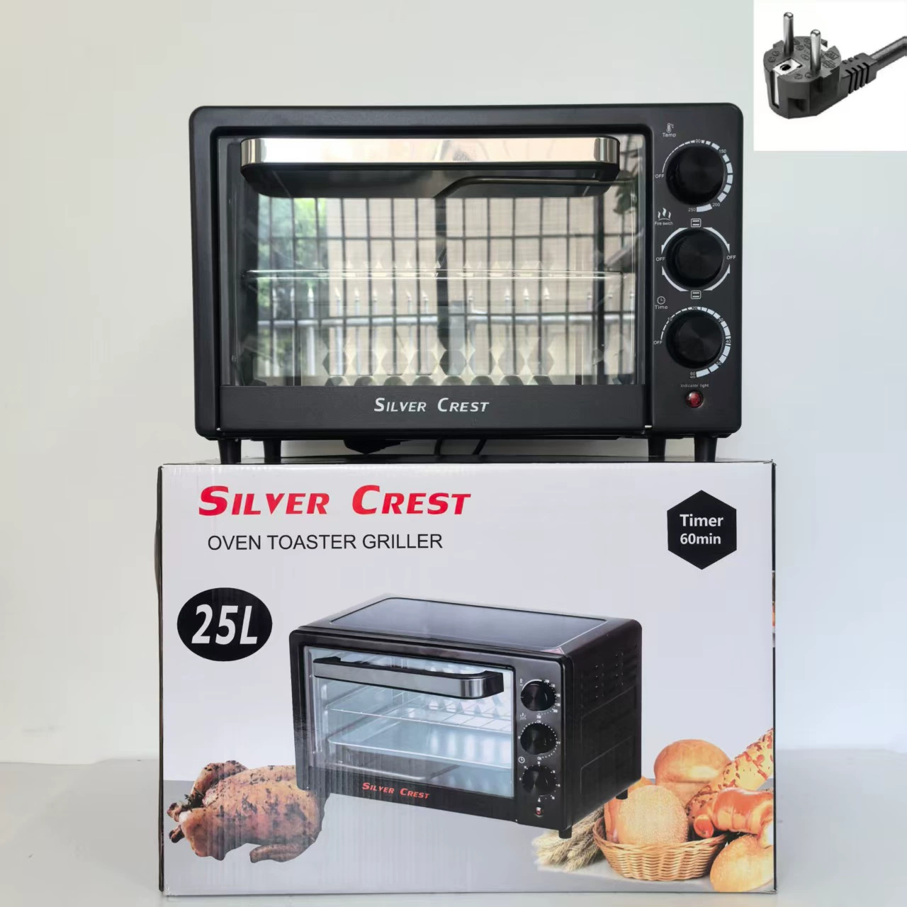 Экспортная бытовая духовка 25 л многофункциональная, маленькая двойная слойная выпечка, электрическая духовка 12 л~25 л, 48 л