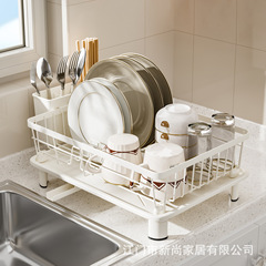 日式厨房碗碟架沥水架多功能碗盘置物架台面餐具放碗筷碗柜收纳架
