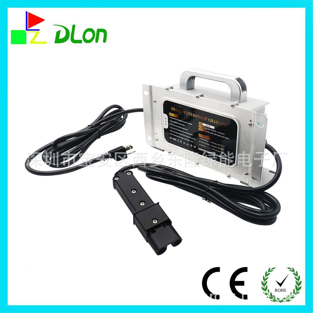 美国高尔夫球车防水铅酸充电器36V15A美规110V雅马哈G19YAMAHA