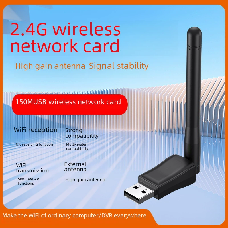 USB-беспроводная сетевая карта для ноутбука, Wi-Fi запуск совместим с spot