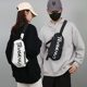 Men's Large Capacity Shoulder Crossbody Small Bag New Style Simple Lightweight Multifunctional Chest Bag Running Sports Cycling Bag for Women