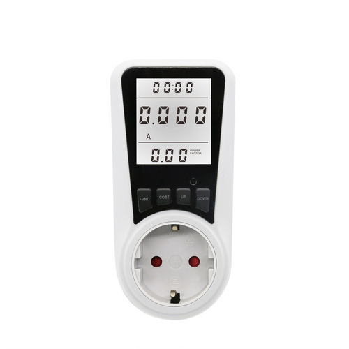 Backlight Home Smart Electric Energy Meter Power Voltage Current Billing Measurement Socket