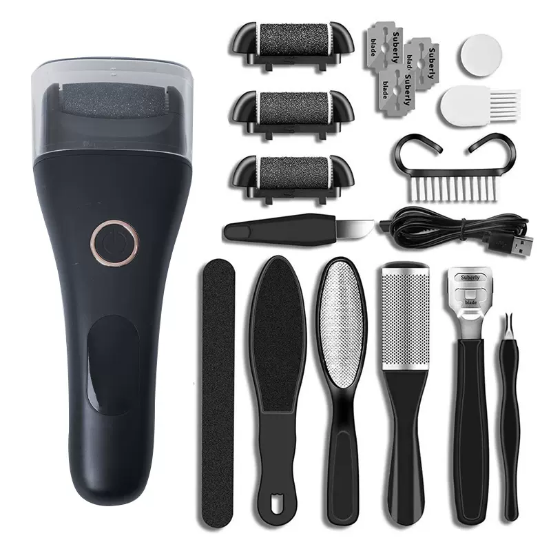 电动磨脚器去死皮老茧全自动家用修脚器全身水洗磨脚皮三挡修足器